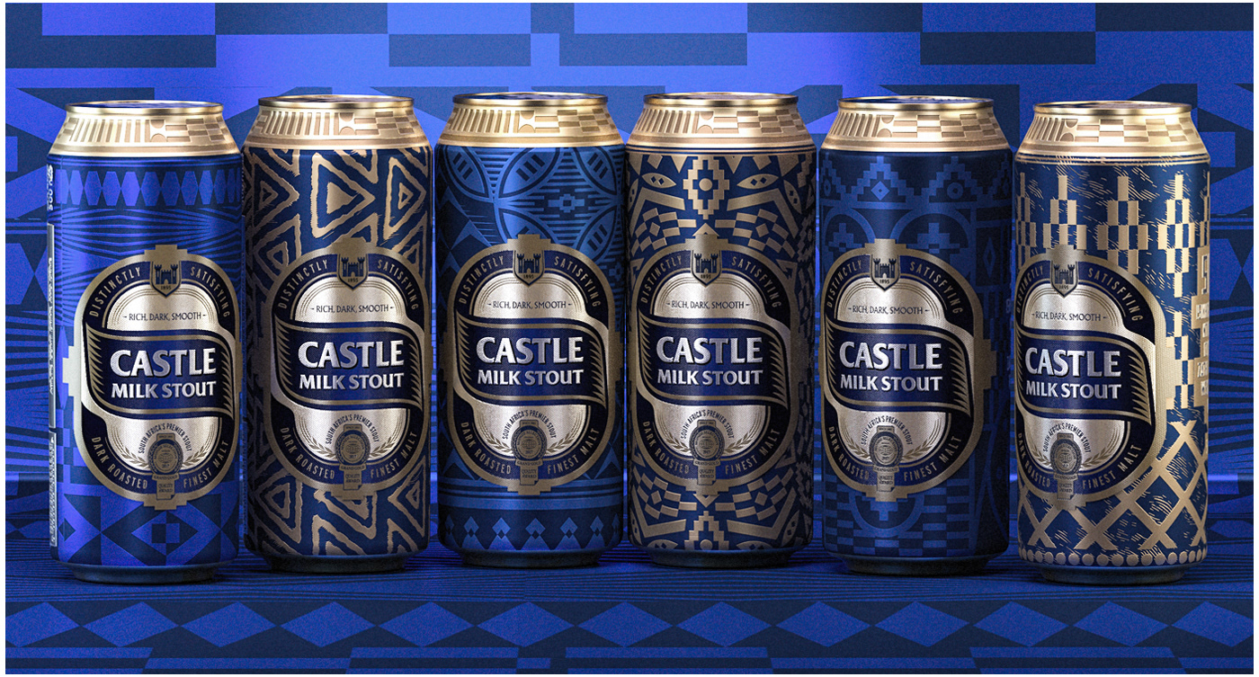 Bia Đen Castle lon 330ml