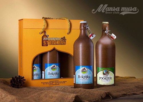 Bia Sứ Bokrijks 7,2% (chai 750ml)