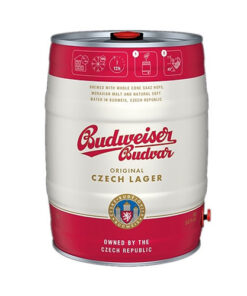 Bia Budweiser Budvar Tiệp 5 % ( Bom 5 lít)