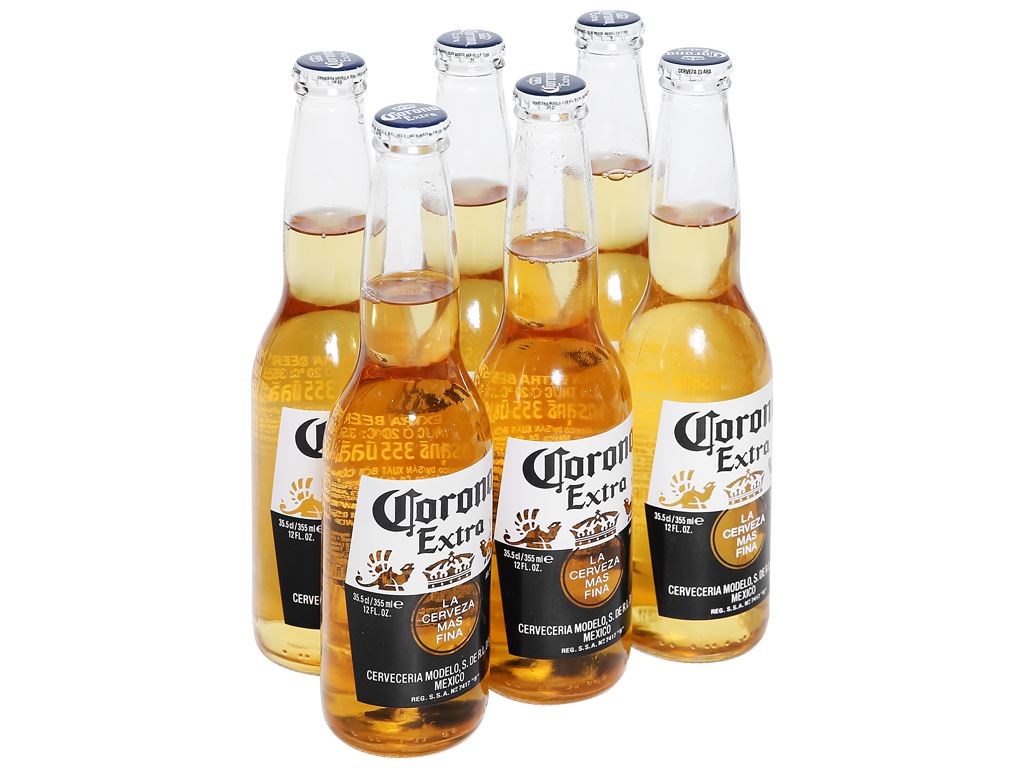 Bia Corona Extra Mexico 4,6% chai 355ml