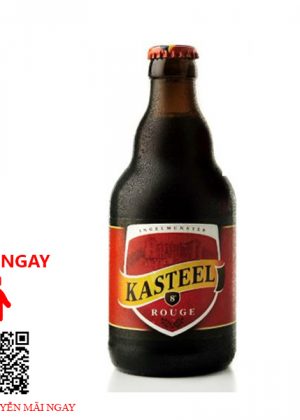 Bia Kasteel Rouge 8% - Chai 330ml