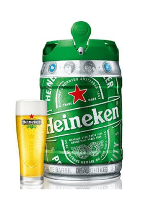 Bia Heineken Hà Lan 5% boom 5 lít