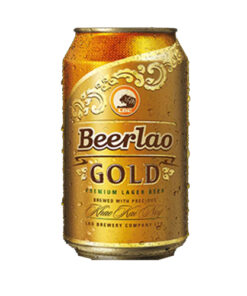 Bia Lào Gold 5 % (lon 330 ml)