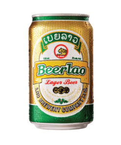Bia Lào vàng lon 330ml