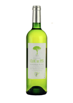 Vang Pháp Chateau Clou Du Pin Bordeaux Blanc 2018