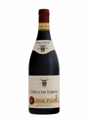 Vang Vidal Fleury Cotes Du Rhone Rouge 2015