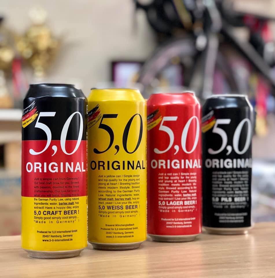 Bia Original 5,0 lon 500ml