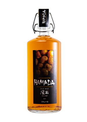 Plum liqueur Hamada with gold leaf 13% 750ml