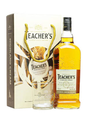 rượu whisky teacher's 1l - hộp quà tết 2022