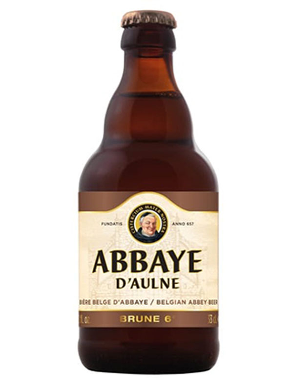 bia bỉ abbaye brown ale 330ml (mua 12 chai tặng 1 ly)