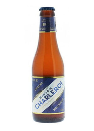 bia bỉ charleroi de blanche organic bio - 5% 330ml