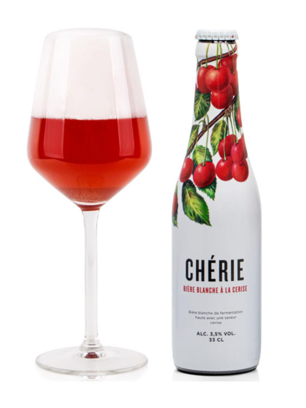 bia cherie cerise (vị cherry) 3.5% bỉ