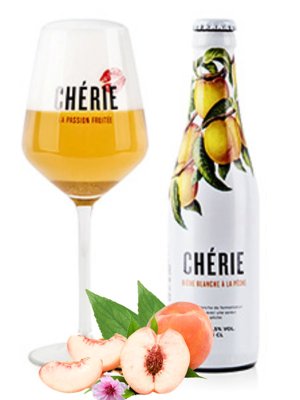 bia cherie peach (vị đào)3.5% bỉ