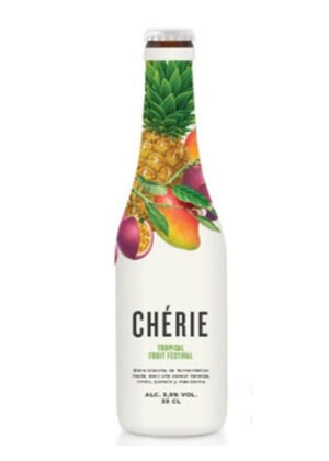 bia cherie tropical fruit(vị chanh dây, vị dứa ,vị xoài) 3.5% bỉ