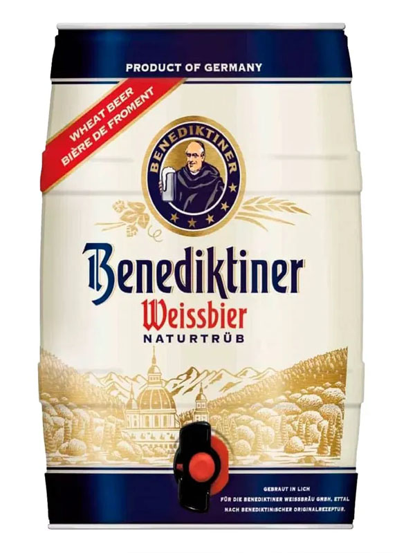 bia đức benediktiner weissbier – boom 5000ml