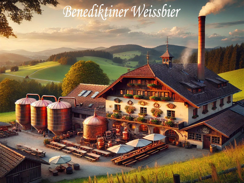 bia đức benediktiner weissbier – boom 5000ml