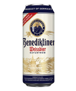 bia đức benediktiner weissbier – lon 500ml
