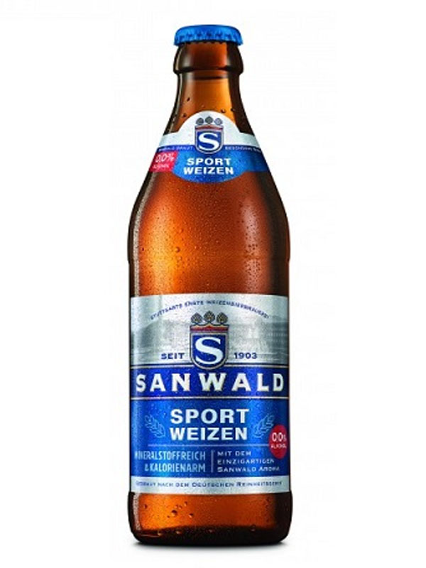 bia đức sanwald sportweizen - 0% 500ml