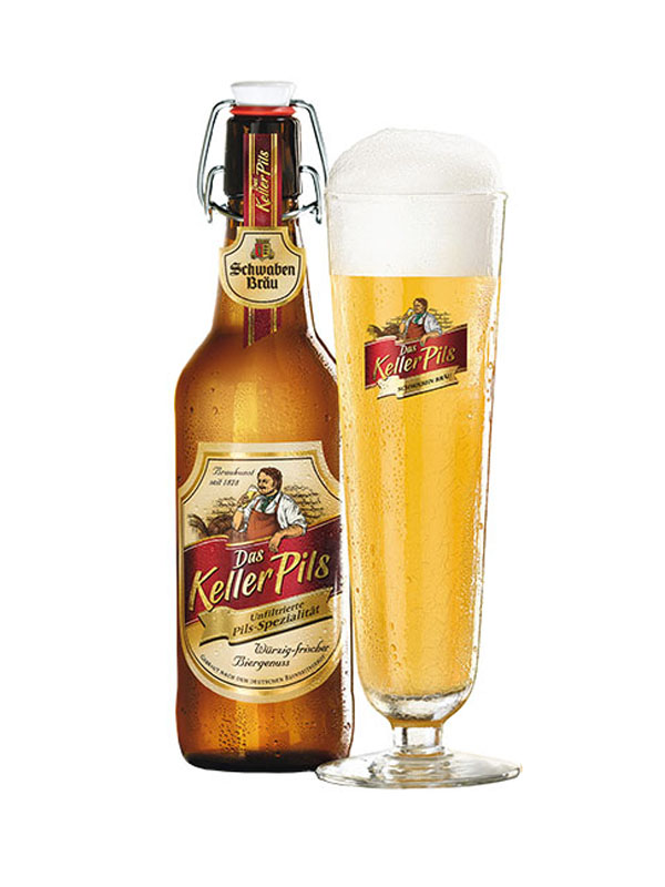 bia đức schwaben brdu das keller pils - 5% 500ml