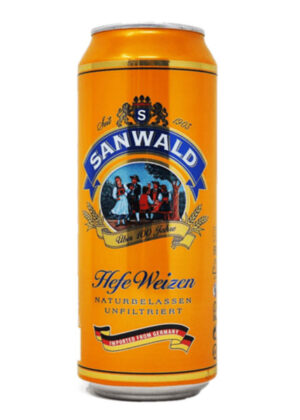 bia sanwald hefeweizen 4.9% -500ml lon