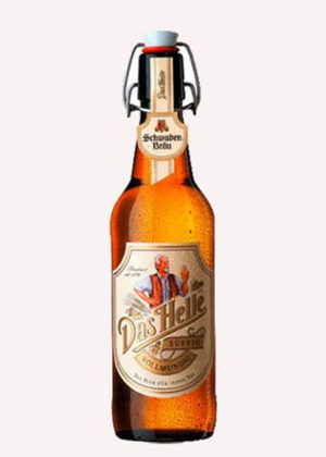 bia schwaben brau das helle 5% đức – thùng 20 chai 500ml