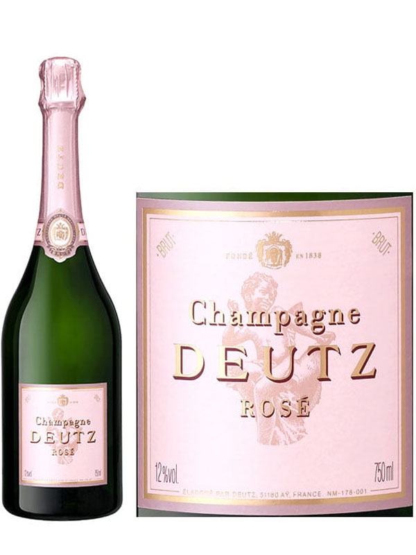 rượu champagne deutz rose