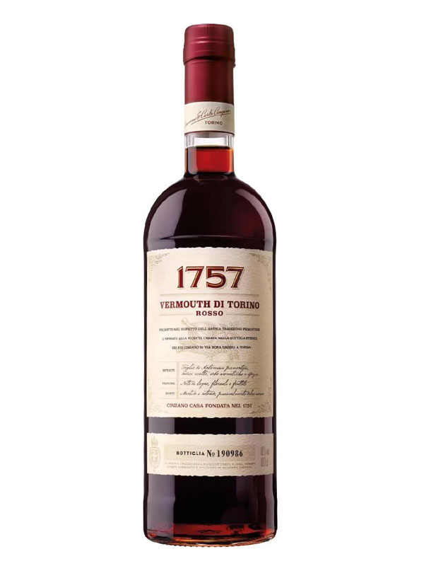 rượu cinzano 1757 vermouth di torino rosso