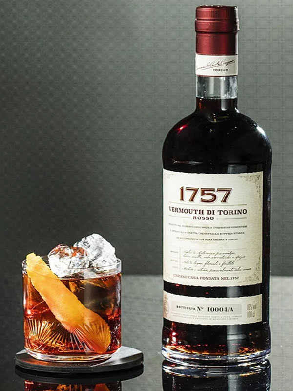 rượu cinzano 1757 vermouth di torino rosso