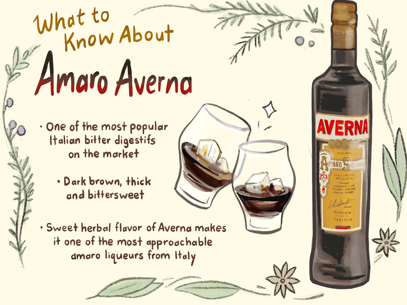 rượu liqueur ý amaro averna siciliano