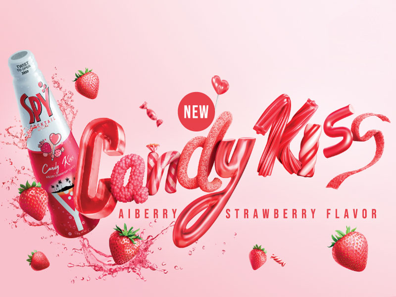 rượu trái cây spy cocktail candy kiss 