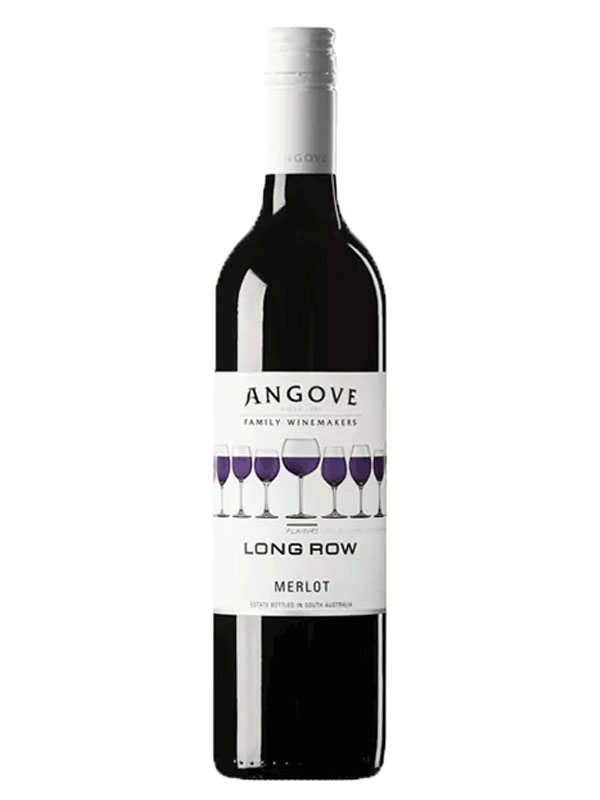 rượu vang angove long row merlot