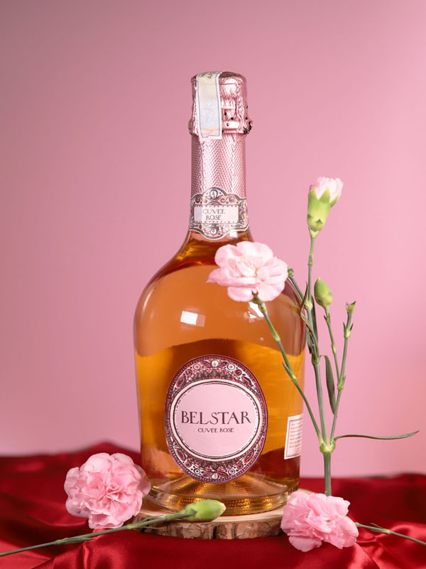 rượu vang bisol belstar cuvee rose