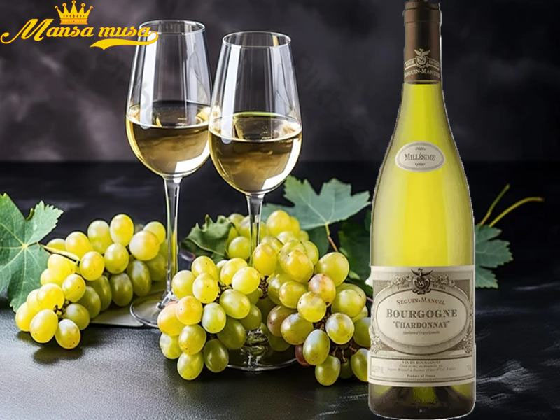 rượu vang chardonnay bourgogne domaine seguin-manuel