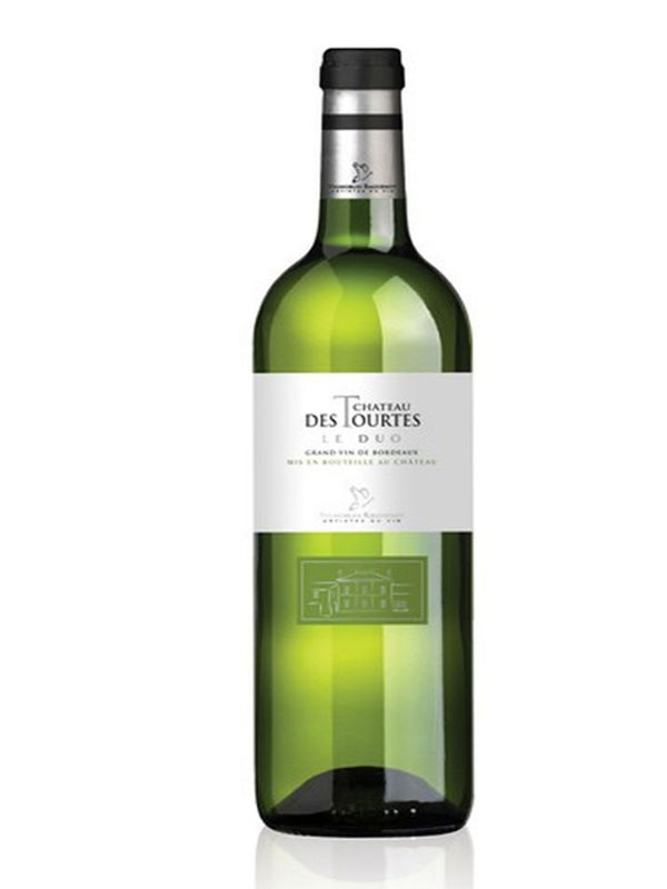 rượu vang chateau des tourtes le duo blanc