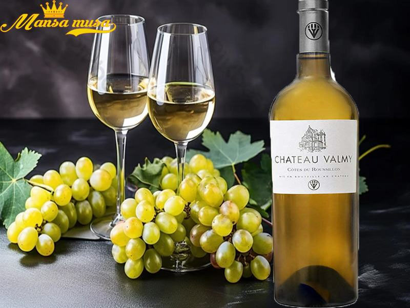 rượu vang chateau valmy blanc