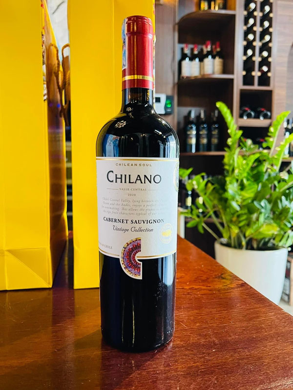 rượu vang chilano cabernet sauvignon