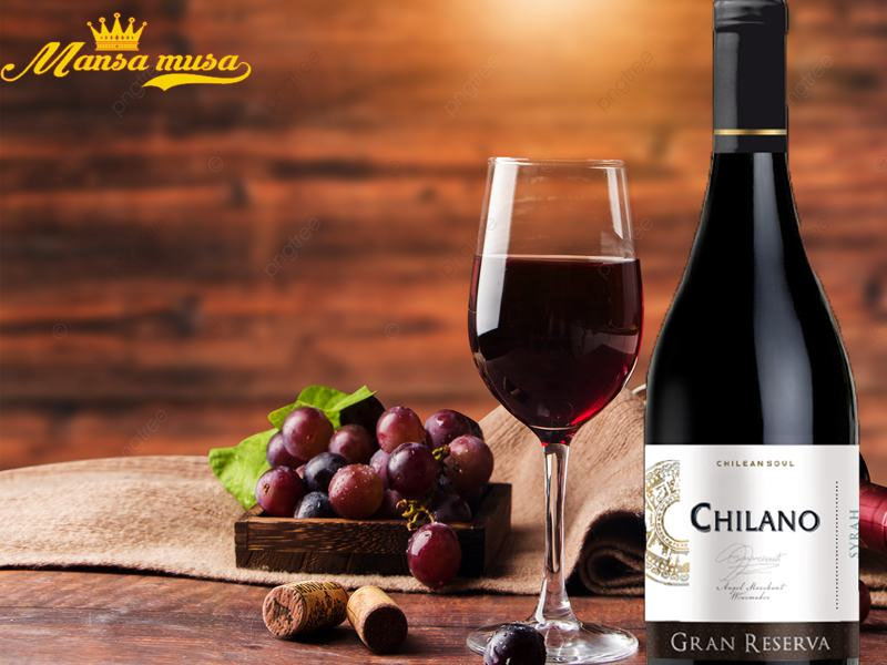 rượu vang chilano grand reserva syrah