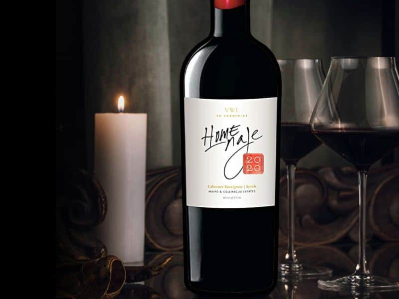 rượu vang homenaje cabernet sauvignon – syrah