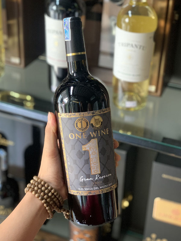 rượu vang one wine gran reserva syrah