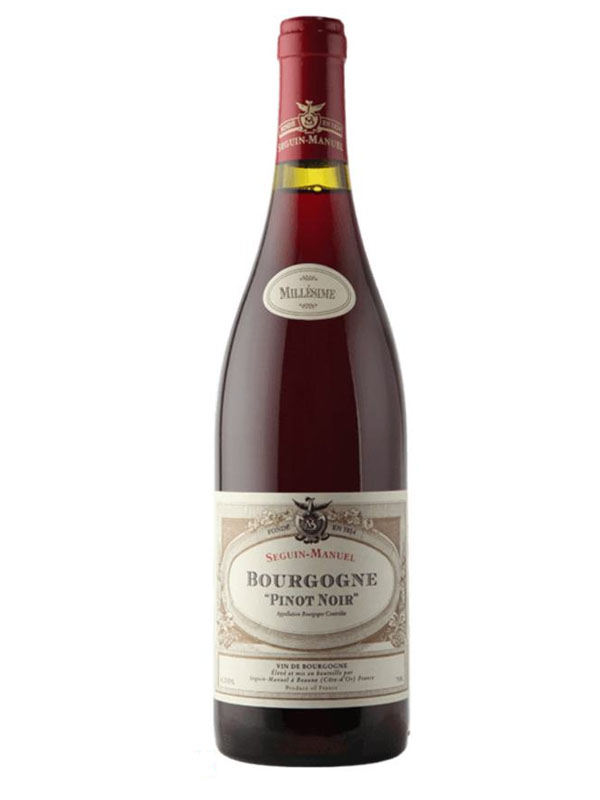 rượu vang pinot noir bourgogne domaine seguin-manuel