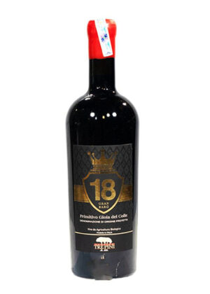 rượu vang treppini 18 gran baro primitivo gioia del colle 3000ml