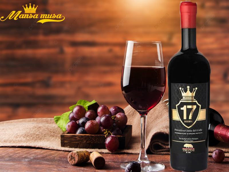 rượu vang treppini riserva primitivo gioia del colle 3000ml