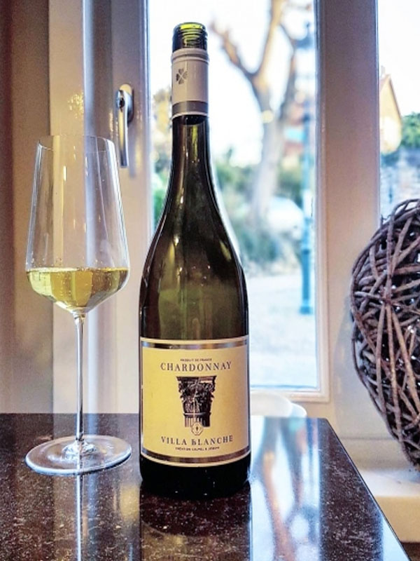 rượu vang villa blanche chardonnay