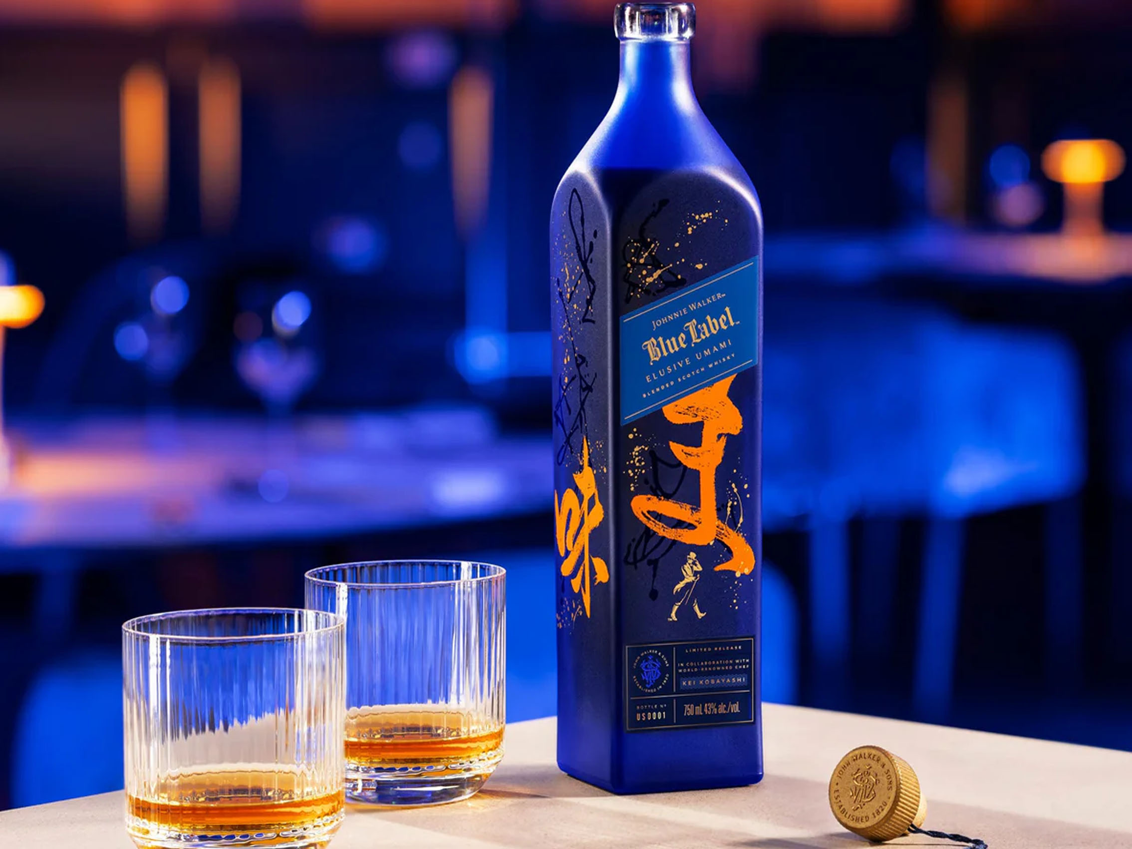 rượu johnnie walker blue label elusive umami