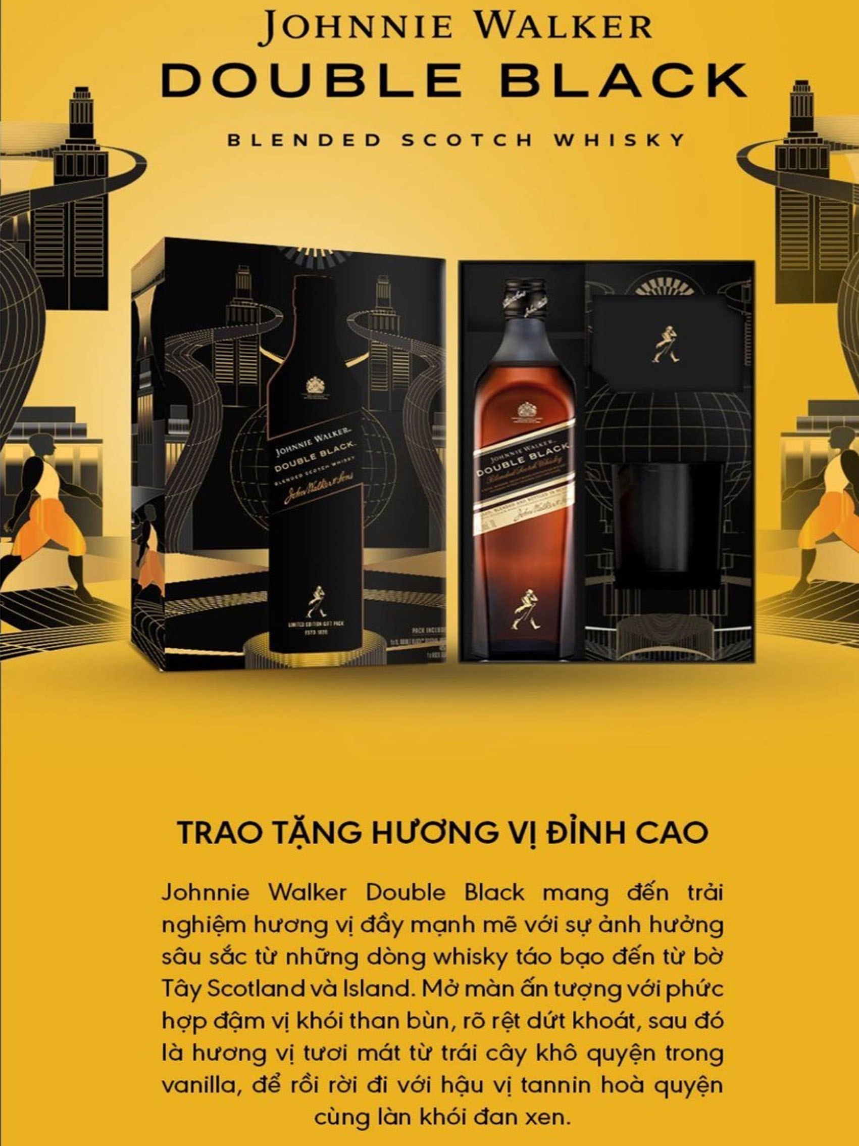 rượu johnnie walker double black