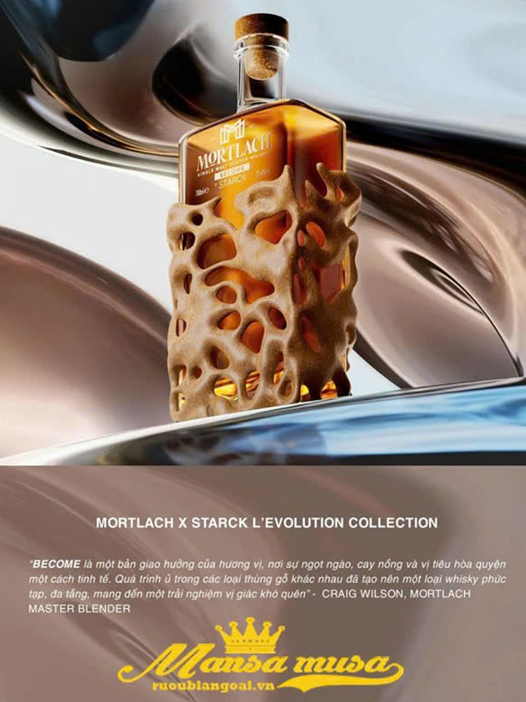 rượu  mortlach x starck l’evolution collection become