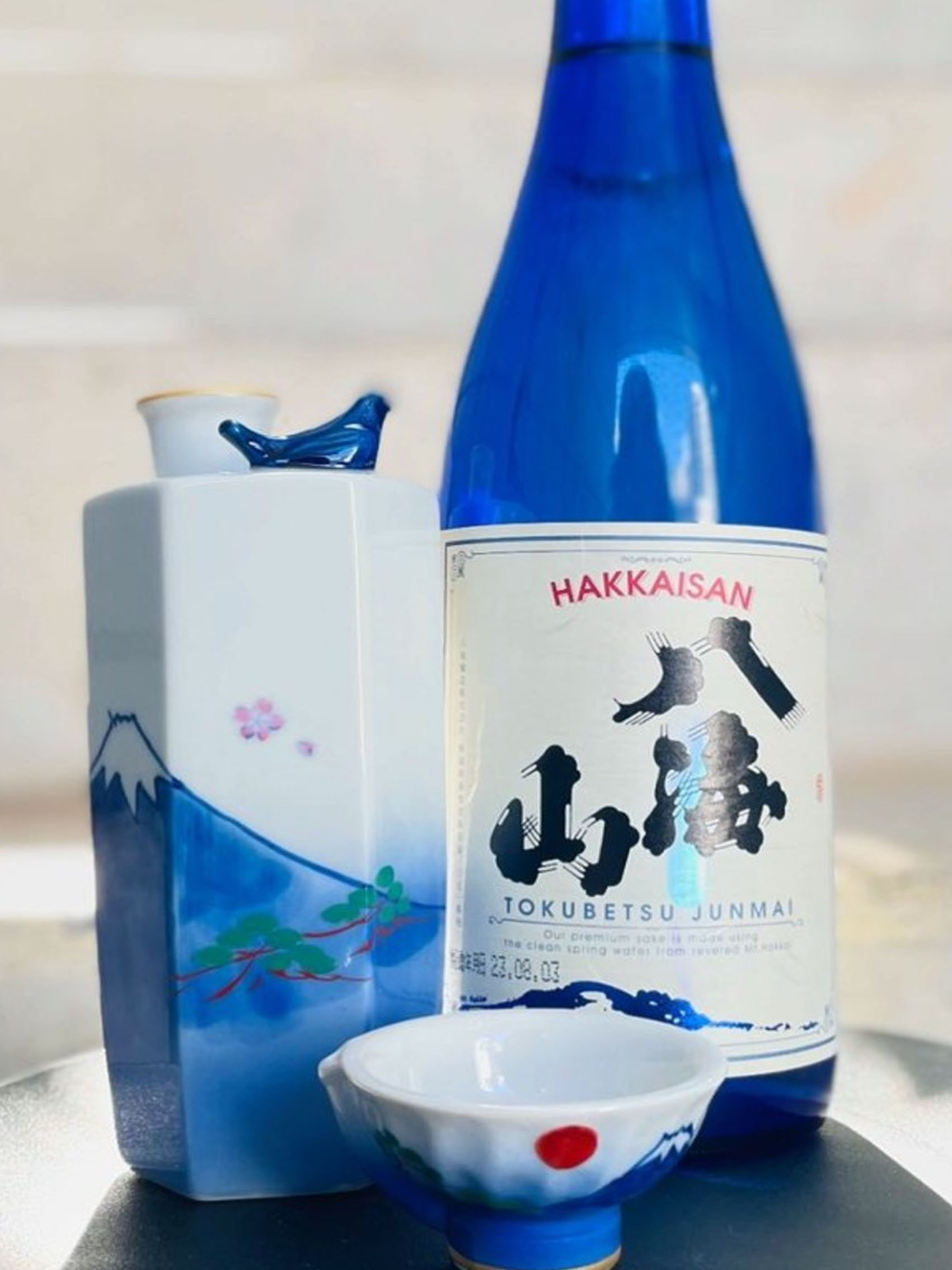 rượu sake hakkaisan tokubetsu junmai