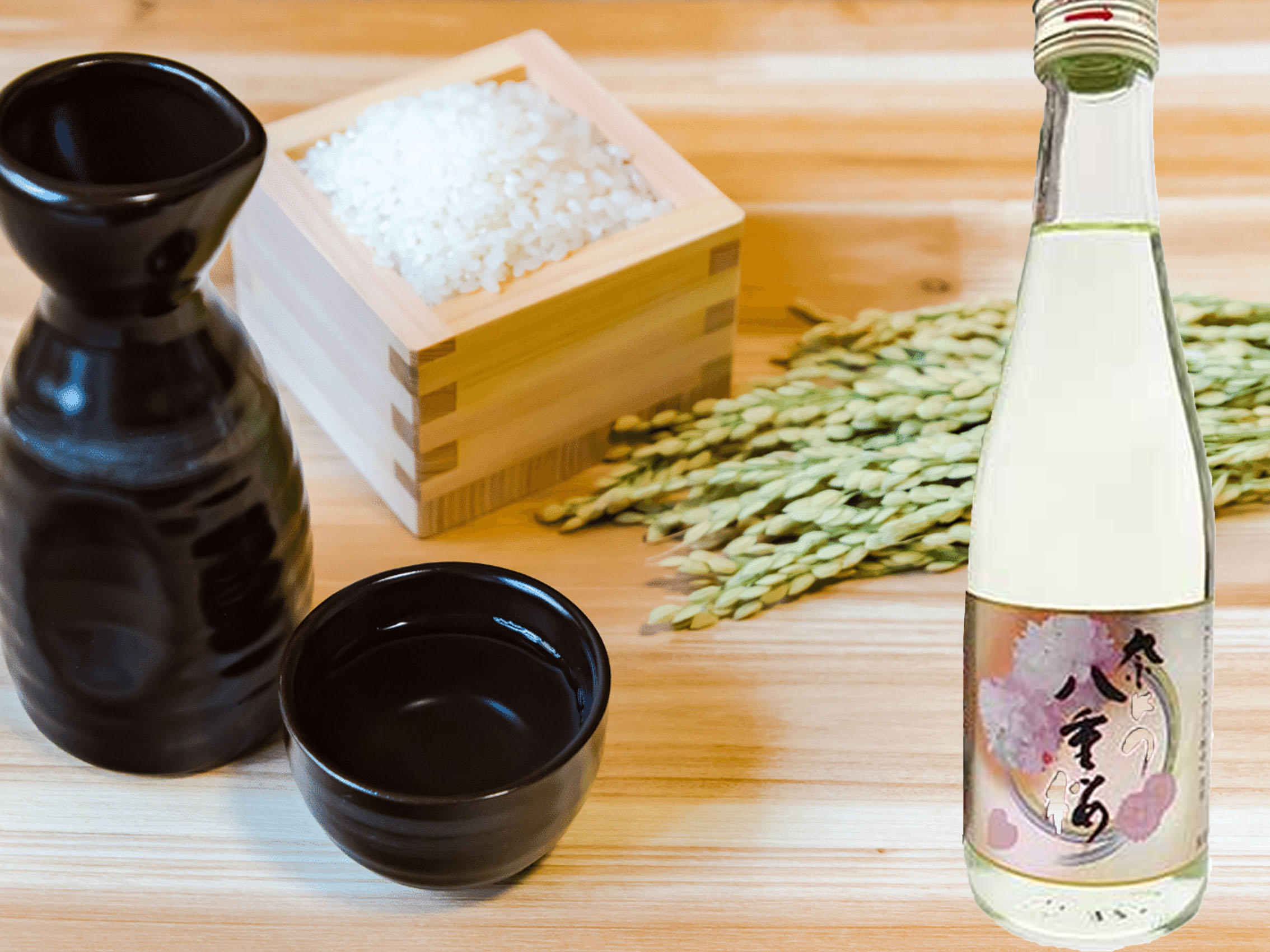 rượu sake harushika narano yaezakura 14%