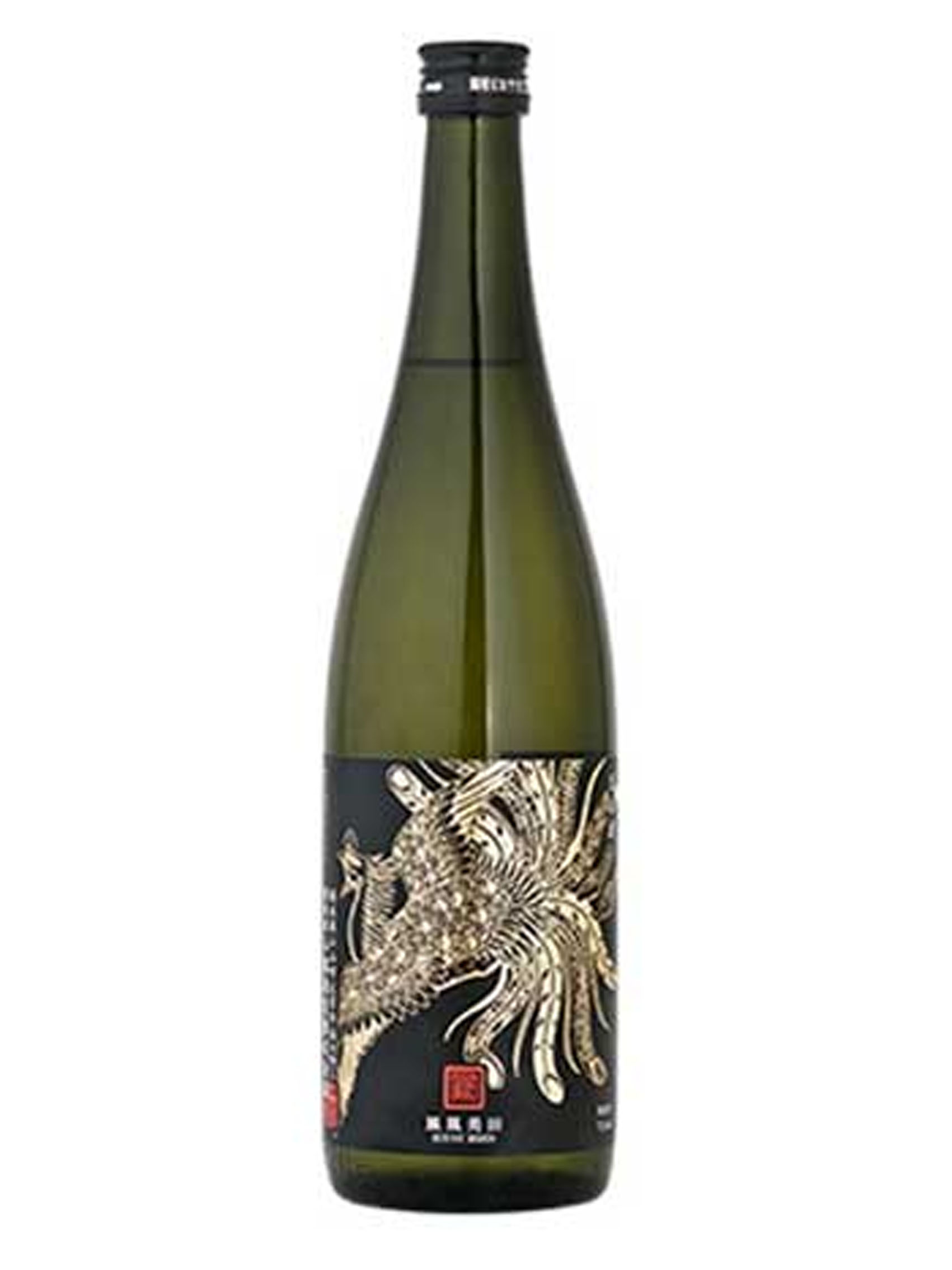 rượu sake houou biden aiyama black phoenix junmai ginjo 16-17%