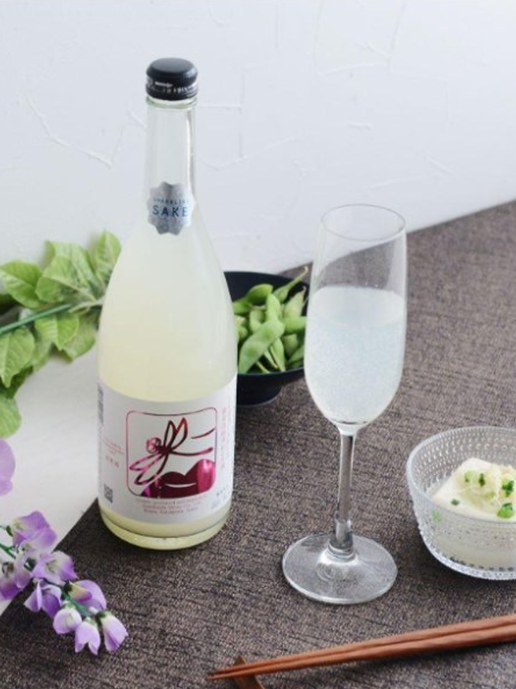 rượu sake izumibashi tombo sparkling junmai 15%